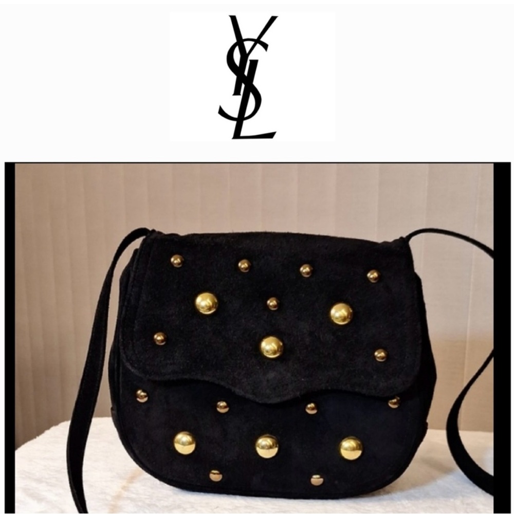 YSL Suede Crossbody